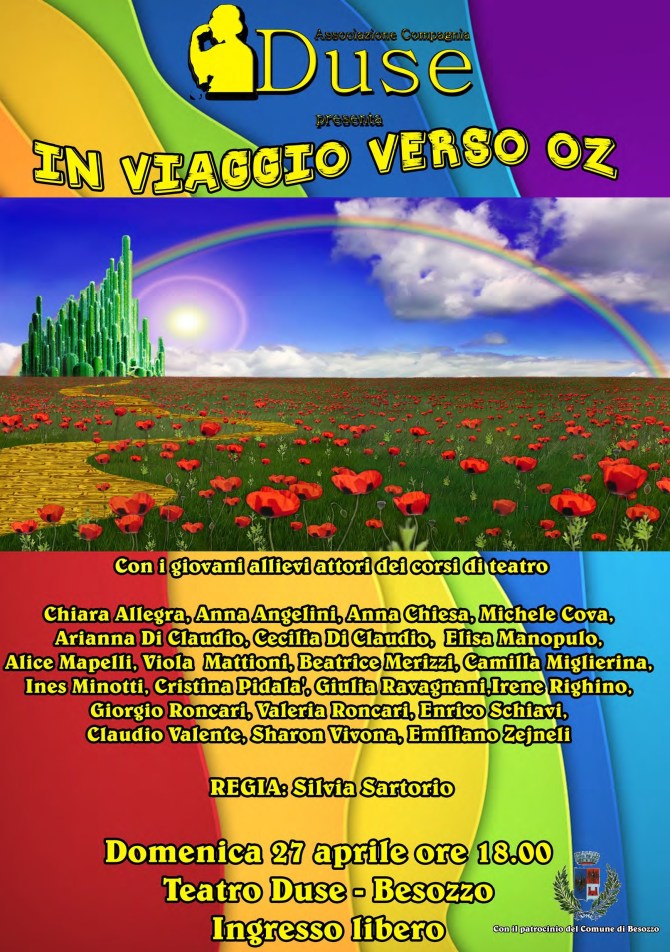 Domenica 27 aprile 2014, al Teatro Duse di Besozzo!