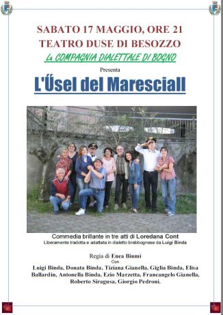 Sabato 17 maggio 2014, al Teatro Duse di Besozzo!