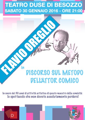 Locandina Flavio Oreglio
